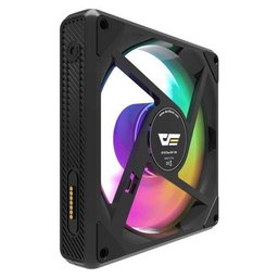 مراوح تبريد ARGB من دارك فلاش G24 [عبوة من 3 في 1] (أسود) pc