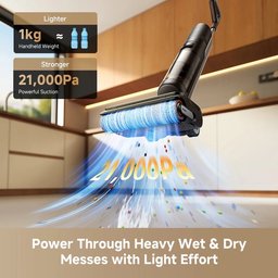 مكنسة كنس ومسح من Dreame المتطورة كلياً Vacuum cleaner Dreame H60 GT