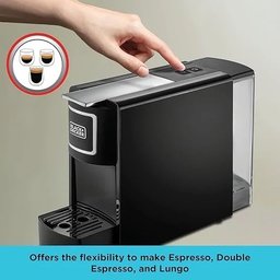 مكينة صنع القهوة بلاك ان ديكر كبسول المتطورة كلياً احدث اصدر. Coffee Machine Black and Decker New Model