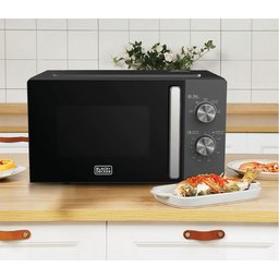 مايكرويف 20 لتر بلاك ان ديكر الاصلي مع ضمان حقيقي Microwave 20L Black and decker