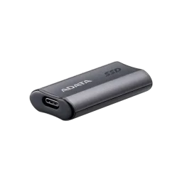 إي داتا SC750 1 تيرابايت يو إس بي-سي 3.2 Gen 2 SSD خارجي محمول مدمج - تيتانيوم أسود ADATA SC750 1TB USB-C 3.2 Gen 2 Compact Portable External SSD - Black Titanium