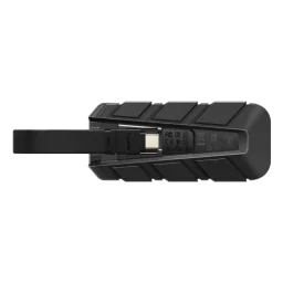 إي داتا SC740 500 جيجابايت يو إس بي-سي 3.2 Gen 2 SSD خارجي محمول مع كابل مدمج - أزرق ADATA SC740 500GB USB-C 3.2 Gen 2 Portable External SSD with Built-In Cable - Blue