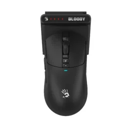 بلودي R72 Pro Duo ماوس ألعاب - أسود Bloody R72 Pro Duo Dual-Mode Wireless Gaming Mouse with PAW3395 26K Sensor - Black