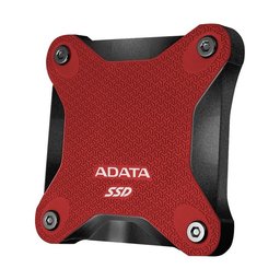 إي داتا SD620 محرك أقراص SSD خارجي محمول 512 جيجابايت USB 3.2 Gen 2 - أحمر ADATA SD620 512GB USB 3.2 Gen 2 Portable External SSD - Red