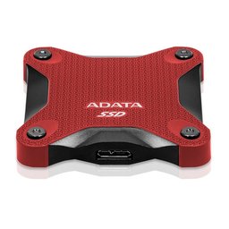 إي داتا SD620 محرك أقراص SSD خارجي محمول 512 جيجابايت USB 3.2 Gen 2 - أحمر ADATA SD620 512GB USB 3.2 Gen 2 Portable External SSD - Red