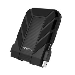إي داتا HD710 Pro محرك أقراص صلبة خارجي متين 4 تيرابايت USB 3.2 Gen 1 IP68 - أسود ADATA HD710 Pro 4TB USB 3.2 Gen 1 IP68 Rugged External Hard Drive - Black