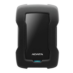 إي داتا HD330 محرك أقراص صلبة خارجي مقاوم للصدمات 5 تيرابايت USB 3.2 Gen 1 - أسود ADATA HD330 5TB USB 3.2 Gen 1 Shock-Resistant External Hard Drive - Black