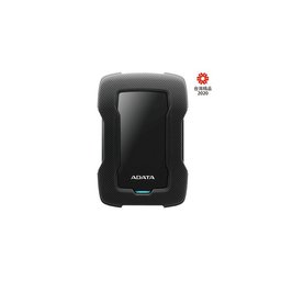 إي داتا HD330 محرك أقراص صلبة خارجي مقاوم للصدمات 5 تيرابايت USB 3.2 Gen 1 - أسود ADATA HD330 5TB USB 3.2 Gen 1 Shock-Resistant External Hard Drive - Black
