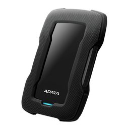 إي داتا HD330 محرك أقراص صلبة خارجي مقاوم للصدمات 5 تيرابايت USB 3.2 Gen 1 - أسود ADATA HD330 5TB USB 3.2 Gen 1 Shock-Resistant External Hard Drive - Black