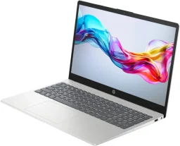 HP لابتوب 15-fd0557 - إنتل كور i7 HP Laptop 15-fd0557nia BL8P5EA 15.6-inch FHD Laptop – Intel Core i7-1355U, 8GB RAM, 512GB SSD, Intel Iris Xe Graphics, Natural Silver