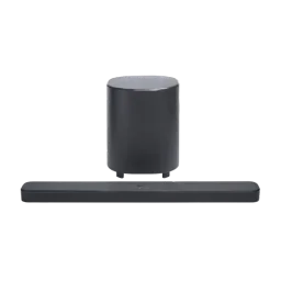 ساوند بار JBL 5.1 بقدرة 750 واط مع تقنية Dolby Atmos ومضخم صوت لاسلكي JBL Bar 500MK2 5.1-Channel Dolby Atmos Soundbar with Wireless Subwoofer - Black