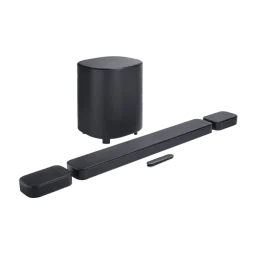 ساوند بار JBL 7.1 بقدرة 780 واط مع تقنية Dolby Atmos ومضخم صوت لاسلكي JBL Bar 800MK2 7.1-Channel Dolby Atmos Soundbar with Detachable Surround Speakers and Wireless Subwoofer - Black