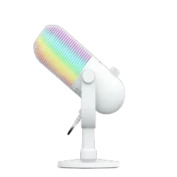 ميكروفون يو إس بي ريزر سيرين V3 كروما - أبيض Razer Seiren V3 Chroma USB Microphone - White