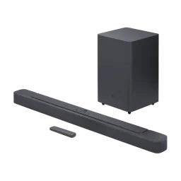 JBL ساوند بار 2.1 قناة ديب باس (MK2) مع مضخم صوت لاسلكي - أسود JBL Bar 2.1 Deep Bass MK2 2.1-Channel Soundbar with Wireless Subwoofer - Black