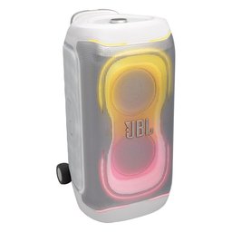 JBL مكبر صوت للحفلات بلوتوث محمول PartyBox 330 بقوة 280W مع تعزيز الصوت بالذكاء الاصطناعي، عرض إضاءة ديناميكي وبطارية 18 ساعة - أبيض JBL PartyBox 330 Portable Bluetooth Party Speaker with Lightshow - White