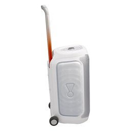 JBL مكبر صوت للحفلات بلوتوث محمول PartyBox 330 بقوة 280W مع تعزيز الصوت بالذكاء الاصطناعي، عرض إضاءة ديناميكي وبطارية 18 ساعة - أبيض JBL PartyBox 330 Portable Bluetooth Party Speaker with Lightshow - White