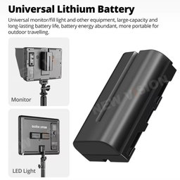 NP-F970/NP-F750/NP-F550 Lithium Battery with USB Charging Cable NP-F970/NP-F750/NP-F550 Lithium Battery with USB Charging Cable