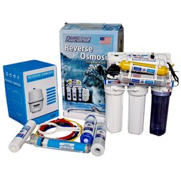منظومة تنقية المياه بيور برو 7 مراحل مع خزان 3.2 غالون PurePro 7-Stage Reverse Osmosis Water Purification System with 3.2G Tank