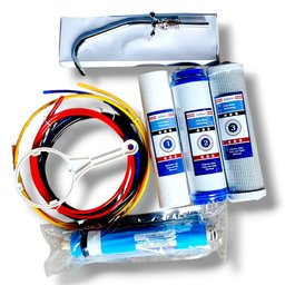 منظومة تنقية المياه بيور برو 7 مراحل مع خزان 3.2 غالون PurePro 7-Stage Reverse Osmosis Water Purification System with 3.2G Tank