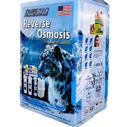 منظومة تنقية المياه بيور برو 7 مراحل مع خزان 3.2 غالون PurePro 7-Stage Reverse Osmosis Water Purification System with 3.2G Tank