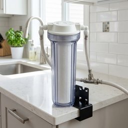 فلتر ماء مفردة شفاف 10 إنش  هۆوسینگی فلتەری ئاوی تاکی ڕووناک 10 ئینج SUPER SJM Single Clear Water Filter Housing 10 Inch