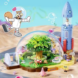 منزل ساندي – مكعبات تركيب سبونج بوب SpongeBob Sandy House Building Blocks Set