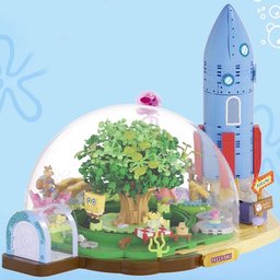 منزل ساندي – مكعبات تركيب سبونج بوب SpongeBob Sandy House Building Blocks Set