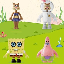 منزل ساندي – مكعبات تركيب سبونج بوب SpongeBob Sandy House Building Blocks Set