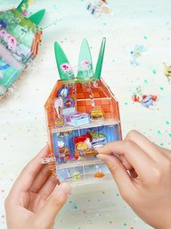 مجسم بيت سبونج بوب على شكل أناناس – بازل أكريليك 99 قطعة SpongeBob Pineapple House Acrylic Puzzle - 99 Pieces