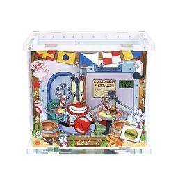 صندوق مفاجآت بازل سبونج بوب – غرفة مصغّرة SpongeBob Miniature Room Puzzle Mystery Box