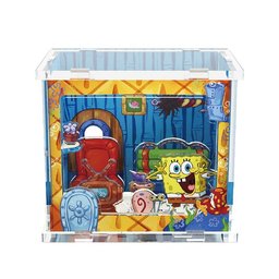 صندوق مفاجآت بازل سبونج بوب – غرفة مصغّرة SpongeBob Miniature Room Puzzle Mystery Box