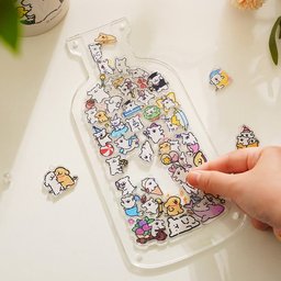 حيوانات داخل الزجاجة – بازل أكريليك ثلاثي الأبعاد 41 قطعة Animals in a Bottle 3D Acrylic Puzzle - 41 Pieces