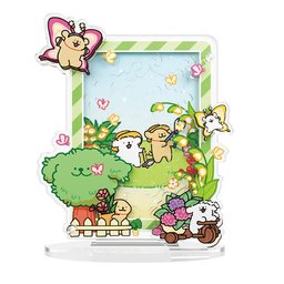 حديقة الجرو – بازل أكريليك ثلاثي الأبعاد 28 قطعة Puppy Garden 3D Acrylic Puzzle - 28 Pieces