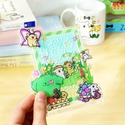 حديقة الجرو – بازل أكريليك ثلاثي الأبعاد 28 قطعة Puppy Garden 3D Acrylic Puzzle - 28 Pieces