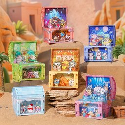 صندوق مفاجأة كنز أكريليك ثلاثي الأبعاد 3D Acrylic Treasure Mystery Box