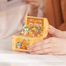 صندوق مفاجأة كنز أكريليك ثلاثي الأبعاد 3D Acrylic Treasure Mystery Box