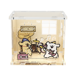 صندوق مفاجأة مشهد العناية بالجرو Puppy Care Scene Mystery Box