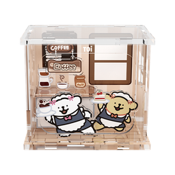 صندوق مفاجأة مشهد العناية بالجرو Puppy Care Scene Mystery Box