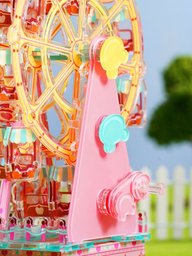 بازل ثلاثي الأبعاد لعجلة الملاهي بشخصية الدب اللطيف Cute Bear Ferris Wheel 3D Puzzle