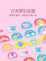 علبة ملصقات أظافر ووشوم مؤقتة – 260 قطعة Nail Stickers and Temporary Tattoos Set - 260 Pieces