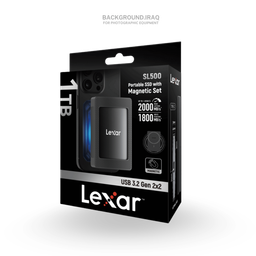 Lexar® SL500 Portable SSD with Magnetic Set 1TB & 2TB Lexar® SL500 Portable SSD with Magnetic Set 1TB & 2TB