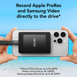 Lexar® SL500 Portable SSD with Magnetic Set 1TB & 2TB Lexar® SL500 Portable SSD with Magnetic Set 1TB & 2TB