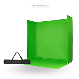 استوديو شاشة خضراء Chromakey للتصوير الفوتوغرافي استوديو شاشة خضراء Chromakey للتصوير الفوتوغرافي