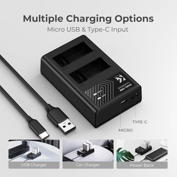 Canon LP-E8 Battery and Charger Set with Dual Slot Charger for Canon EOS 700D 650D 550D X7i X6i X5 Canon LP-E8 Battery and Charger Set with Dual Slot Charger for Canon EOS 700D 650D 550D X7i X6i X5