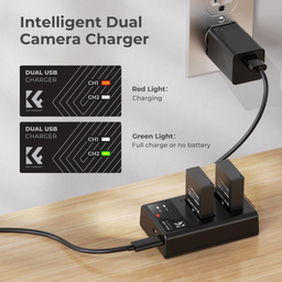 LP-E12 Battery and Charger Set with Dual Slot Charger for Canon LP-E12 Battery and Charger Set with Dual Slot Charger for Canon