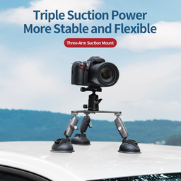 TELESIN Car Mount with 3 Suction Cups TELESIN Car Mount with 3 Suction Cups