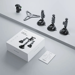 TELESIN Car Mount with 3 Suction Cups TELESIN Car Mount with 3 Suction Cups