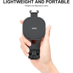 حامل هاتف مغناطيسي VRIG MG-03 للحوامل ثلاثية القوائم، مزود بقاعدة تثبيت MagSafe ومنفذ Cold Shoe VRIG MG-03 Magnetic Phone Tripod Mount,Tripod Mount for Magsafe Cold Shoe