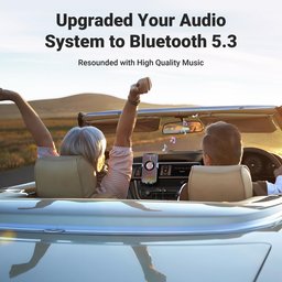 مستقبل صوت Ugreen بتقنية Bluetooth 5.3، ومحول صوت بمنفذ AUX وكابل USB. Ugreen Bluetooth 5.3 audio receiver USB cable audio adapter AUX jack