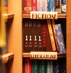 مكتبة شكسبير المصغّرة – زاوية كتب Shakespeare Bookstore Book Nook